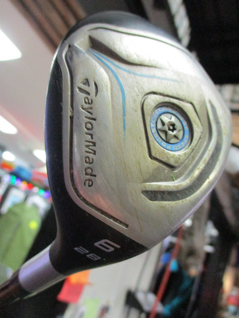 Load image into Gallery viewer, Used TaylorMade Jetspeed Hybrid 6 Hybrid 28° TM Matrix VeloxT 45 Graphite Ladies
