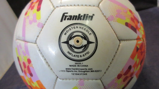 Used Franklin Soccer Ball Size 3
