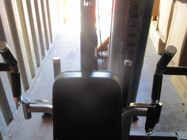 Load image into Gallery viewer, Used TUFF STUFF ODYSSEY 5 HOME GYM W/ LEG PRESS W/200lb weight Stack
