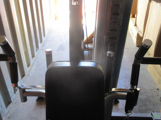Used TUFF STUFF ODYSSEY 5 HOME GYM W/ LEG PRESS W/200lb weight Stack