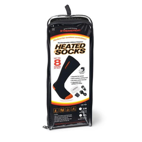 New XtremeHeat Heated Socks w/ Remote Adult Size M/L