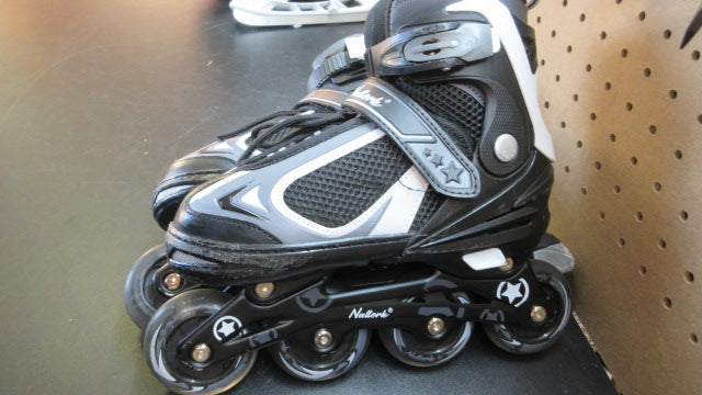Load image into Gallery viewer, Used Nattork Adjustable Inline Skates - Size 1Y-4Y
