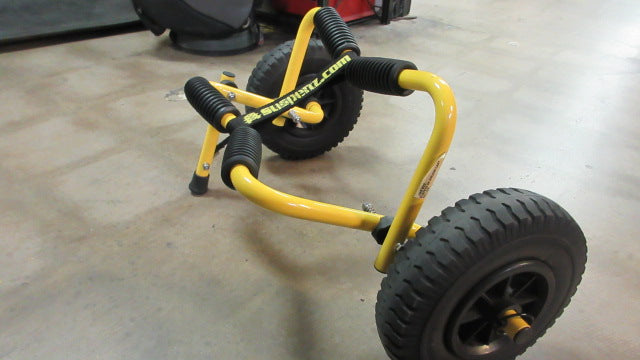 Load image into Gallery viewer, Used Suspenz Stowable Kayak Airless Cart - No Straps
