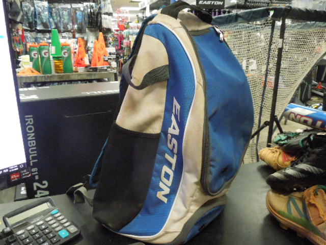 Load image into Gallery viewer, Used Easton Elite Baseball Backpack in Blue With Glove Pocket
