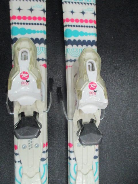 Used Rossignol Terrain 140Cm Downhill Skis W/ Xelium Bindings
