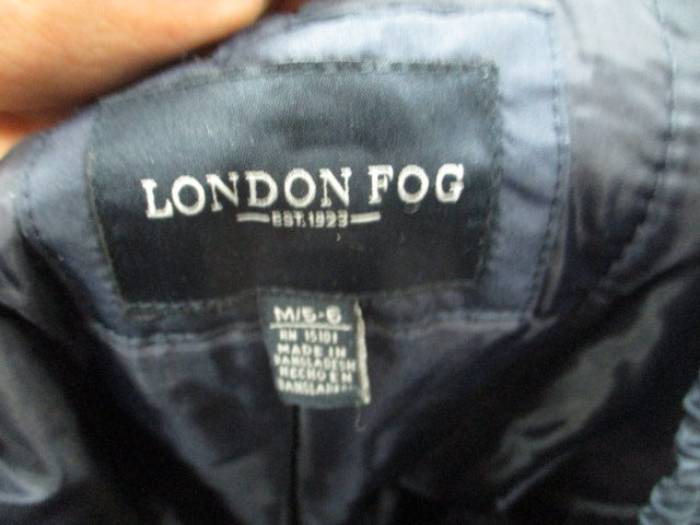 Load image into Gallery viewer, Used London Fog Size M/5-6 Snow Bib

