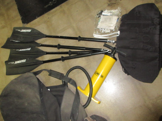 Used Sevylor Ocean SVX500 Ocean Kayak XK17 Inflatable Kayak