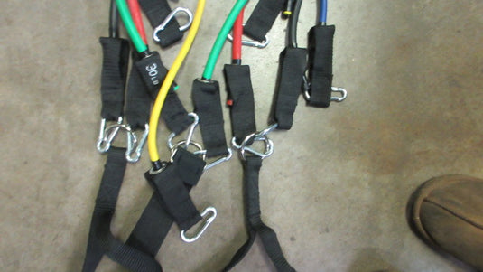 Used Rubber Resistance Band Set