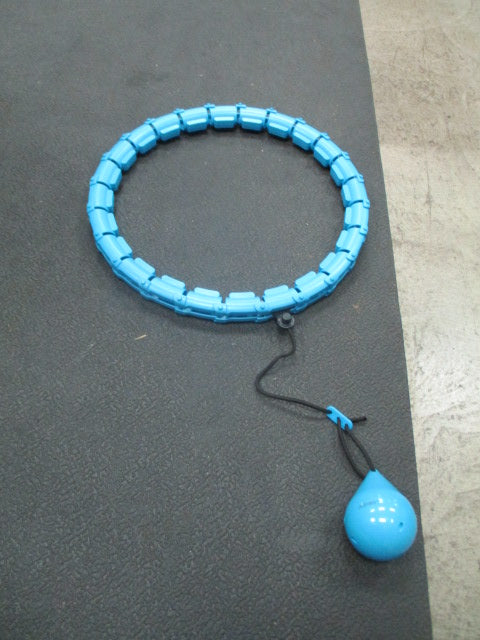 Used Weighted Hula Hoop Type Exercise Device 7 lb Attached Weight
