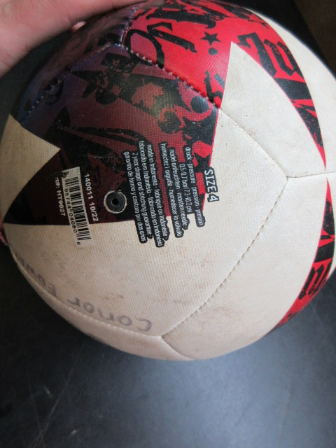 Used Adidas MLS Training Soccer Ball - Size 4