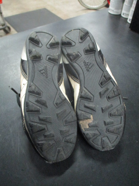 Load image into Gallery viewer, Used Adidas Three Stripe Cleats in Black Size 1
