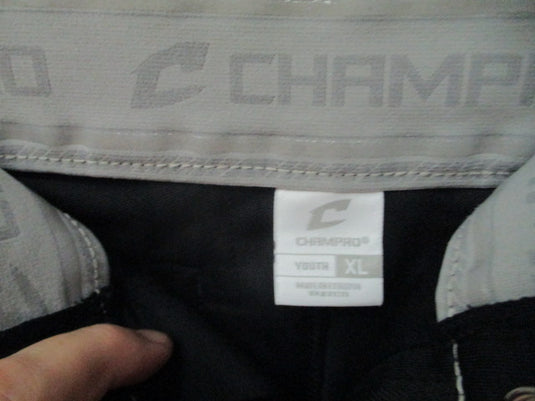 Used Champro Black Youth XL Knickers Baseball Pant