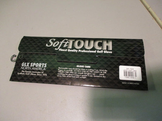 Used Soft Touch Womens Large Golf Glove - RH