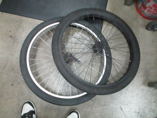 Used 26" Beach Cruiser Wheels/Rims - Set Needs A Tube