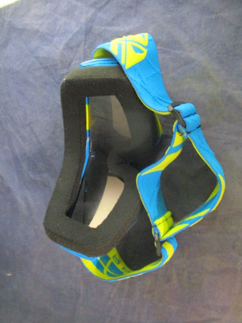 Used Fly Racing Zone Motorcross Goggles w/ Case