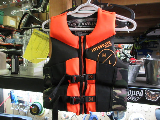 Used Hyperlite Wake Co. Lifejacket - Youth 55-88Lbs