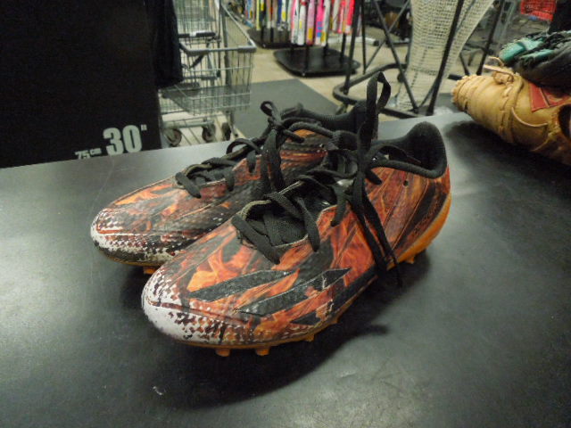 Load image into Gallery viewer, Used Adidas Adizero 5-Star 5.0 Red Kevlar Soccer Cleats Size 3.5
