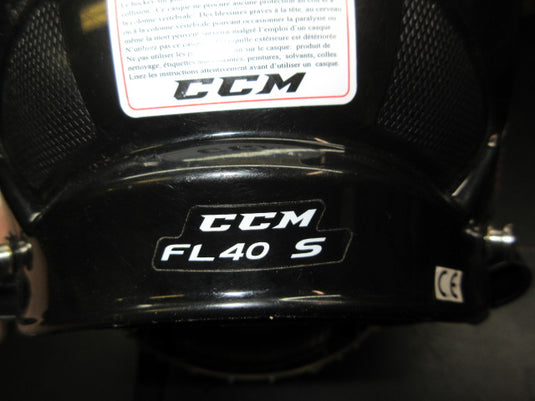 Used CCM FL40 Adjustable Hockey Helmet W/ Mask - Size Small