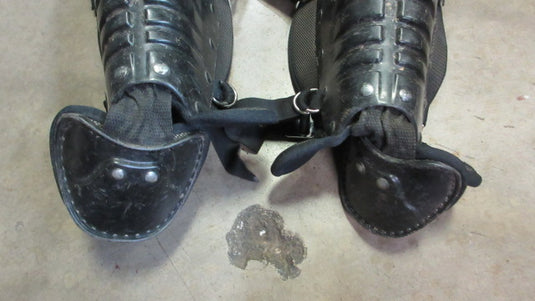 Used Rawlings Catchers Shin Guards - Youth