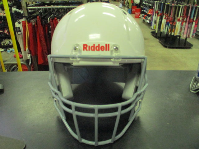 Load image into Gallery viewer, Used Riddell Victor White Football Helmet Size L-XL
