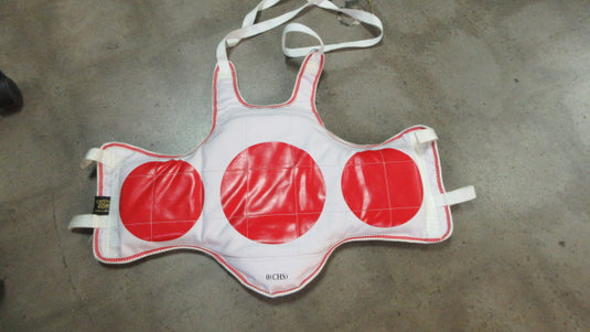 Used Youth Small Martial Arts Taekwondo Sparring Chest Protector