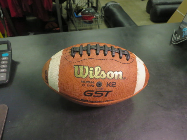 Load image into Gallery viewer, Used Wilson K2 GST Peewee Size Football
