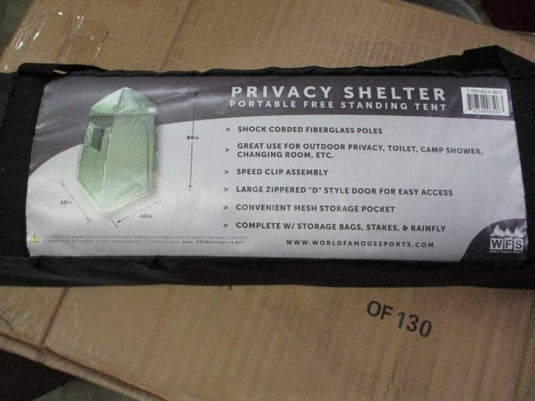 New WFS Privacy Shelter 84" x 48" x 48"