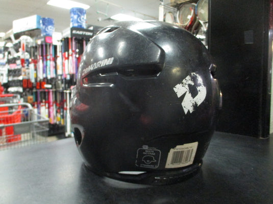 Used Demarini Batting Helmet With Mask Size 6 1/2 And Below