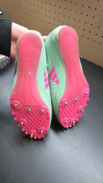Used Adidas Sprintstar Track Shoes W/ Spikes - Size 4.5