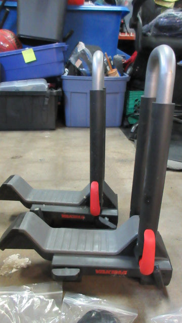 Load image into Gallery viewer, Used Yakima Jay Low Foldable Kayak Cradle Roof Rack Mount w/Foams
