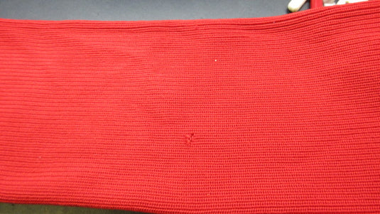 Used Red Hockey Socks Size 32" - holes