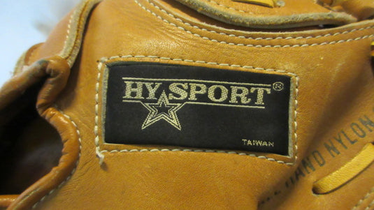 Used Hy Sport 3480 Dual Action Leather Catcher's Glove / Mitt - RHT