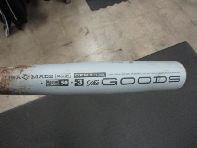 Load image into Gallery viewer, Used Demarini The Goods (-3) 33" BBCOR Baseball Bat
