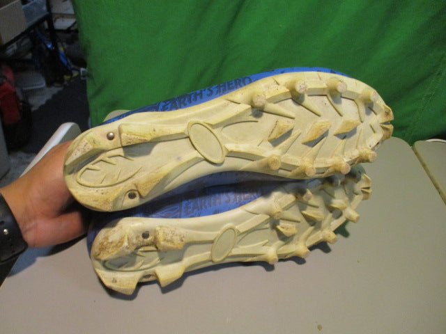 Load image into Gallery viewer, Used Phenom Elite Superman Size 8.5 Football Cleats
