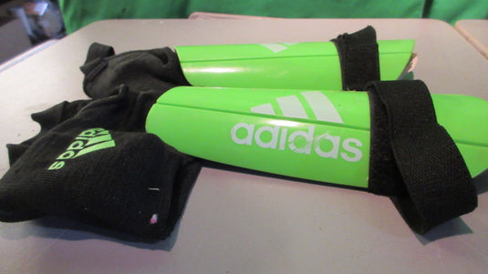 Used Adidas Kids Large Shin Guards