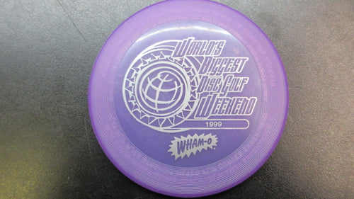 Used Wham-o World's Biggest Disc Golf Weekend 1999 Mini Disc