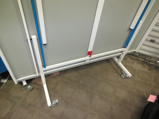 Used Stiga Outdoor Aluninum Ping Pong Table With Net (Net Behind Counter)