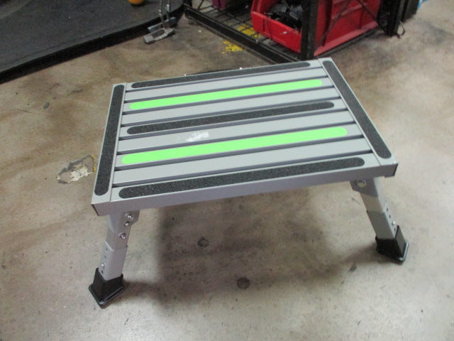 Load image into Gallery viewer, Used RV Adjustable Height Folding Step Stool
