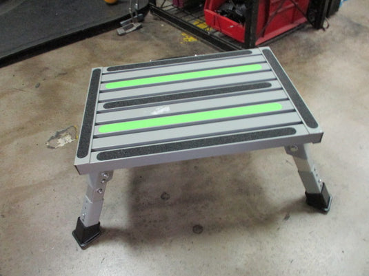 Used RV Adjustable Height Folding Step Stool