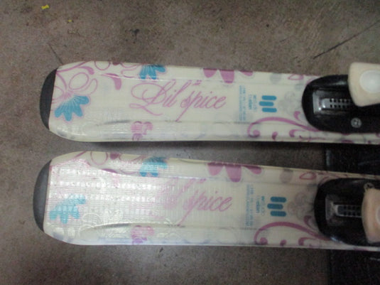Used Elan Lil' Spice 110Cm Downhill Skis W/ Salomon Bindings