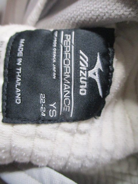 Load image into Gallery viewer, Used Mizuno Elastic Bottom Pants Youth Size Small - torn knees
