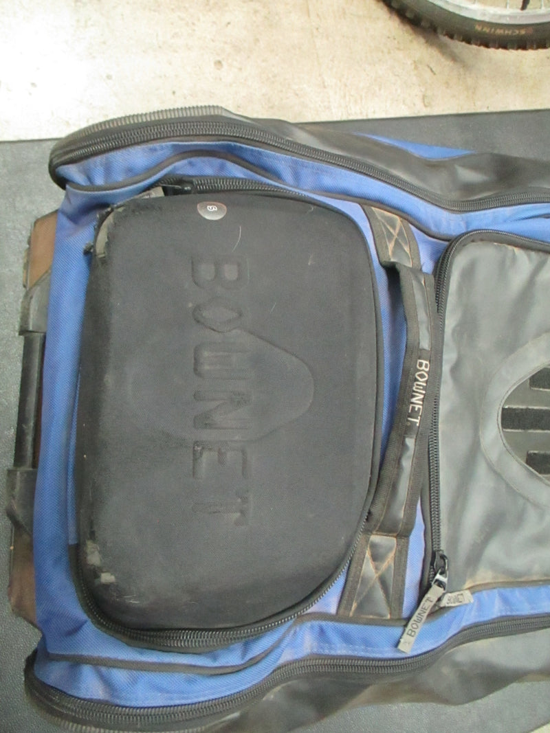 Load image into Gallery viewer, Used Bownet Baseball Softball Commander Wheeled Catchers Bag
