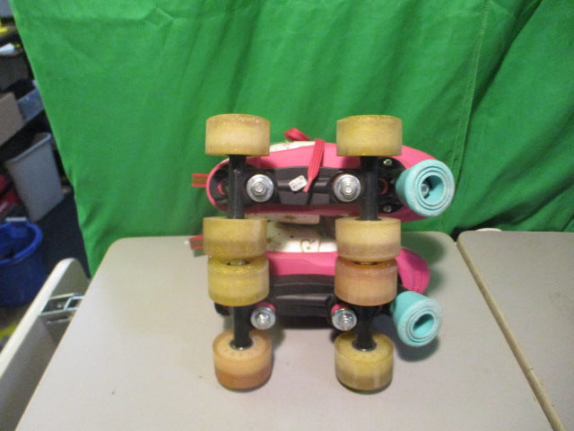 Load image into Gallery viewer, Used Jojo Siwa Girls Classic Adjustable Indoor &amp; Outdoor Kids Roller Skates
