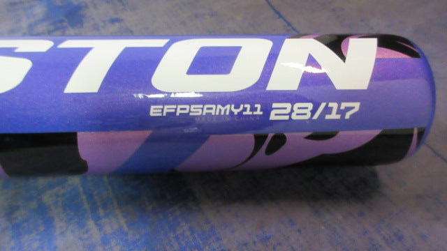 Load image into Gallery viewer, Used Easton Amethyst 28&quot; (-11) Fastpitch Alloy Bat
