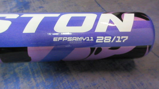 Used Easton Amethyst 28" (-11) Fastpitch Alloy Bat