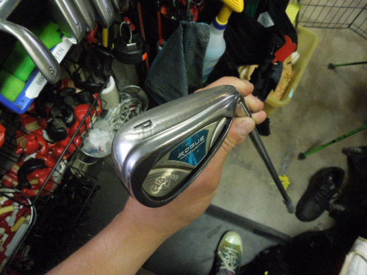 Used Callaway Rogue Ladies Righ Hand 10 pc Golf Club Set 1D, 3,5H 5,6W 7-9I P,SW