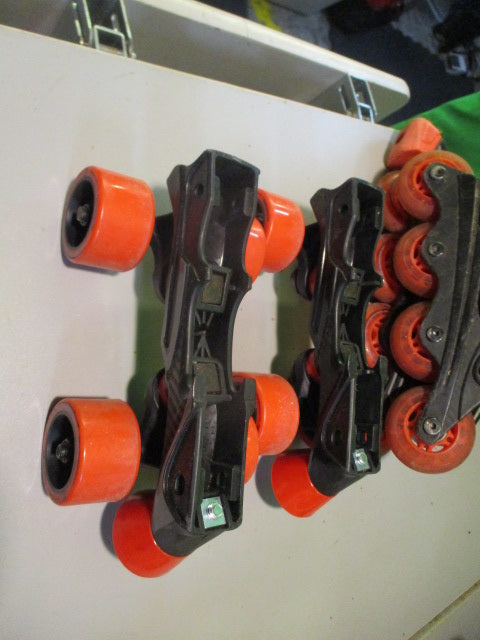 Load image into Gallery viewer, Used Roller Derby Adjustable 12-2 Roller W/ Quad Attachment
