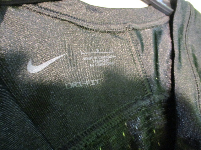 Load image into Gallery viewer, Used Nike Black Youth Large Football Practice Jersey
