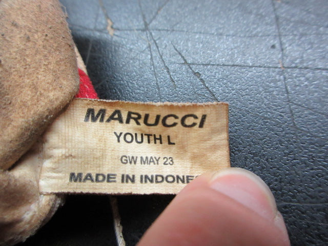 Load image into Gallery viewer, Used Marucci Batting Gloves - Size Youth Large
