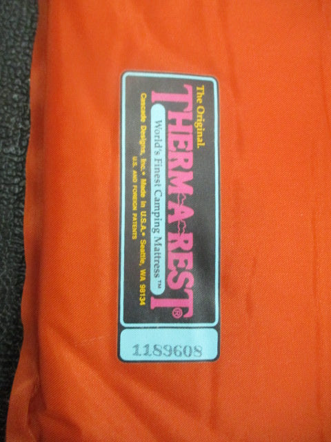 Used Therm a Rest Original Self Inflating Sleeping Pad